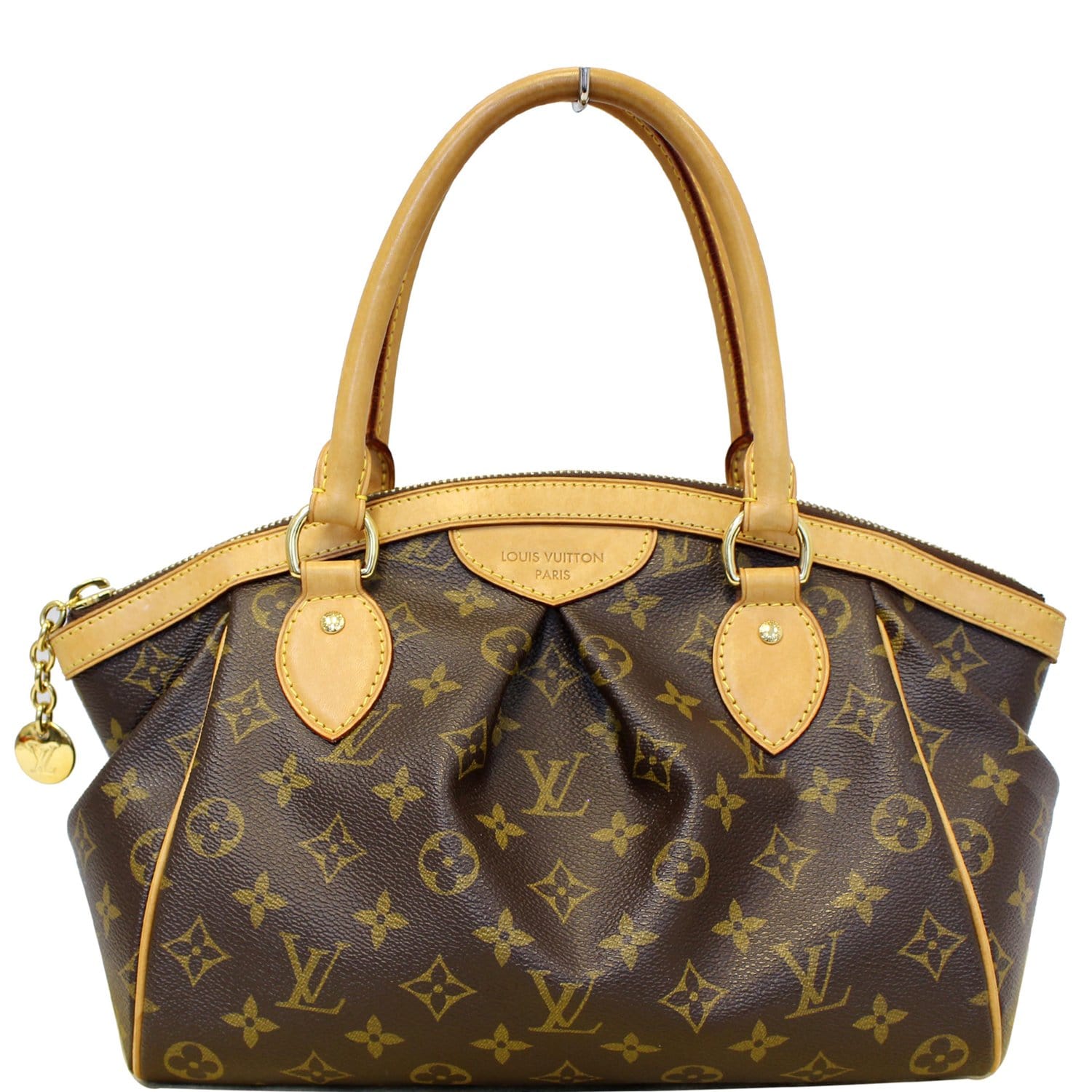 Louis Vuitton Tivoli Handbag Monogram Canvas GM Brown 2227371