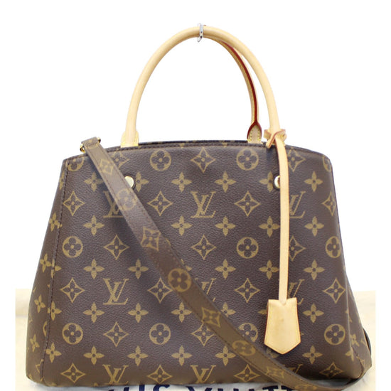 LV monogram Canvas Montaigne mm handbag Waterproof Shoulder  Bag - Shoulder Bag