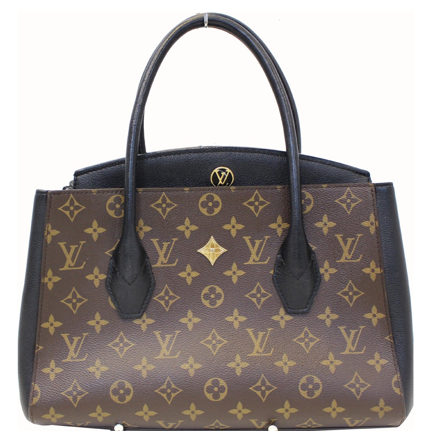 LOUIS VUITTON Baguette Bag in Ebony Damier Print Canvas For Sale at 1stDibs