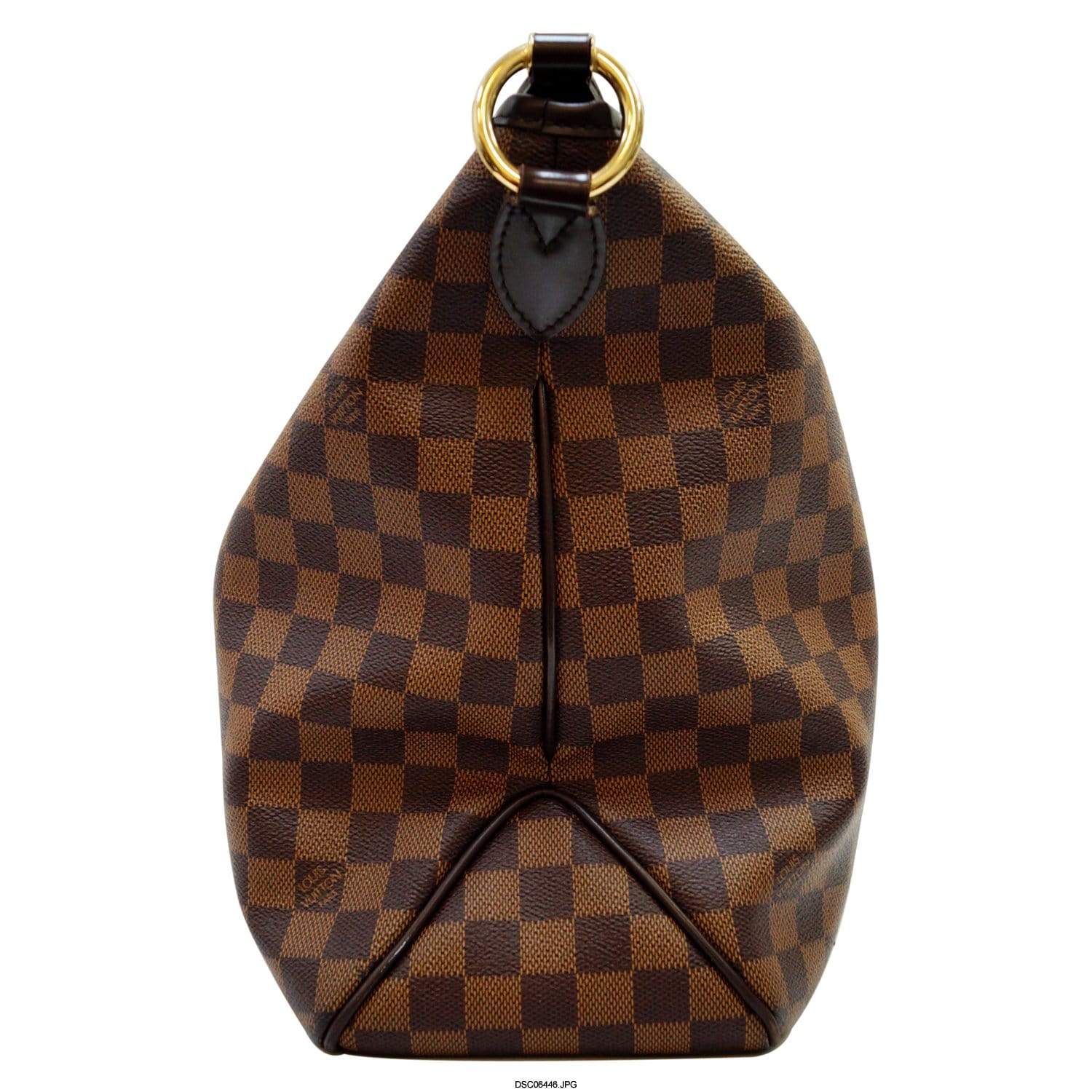 LOUIS VUITTON Damier Ebene Delightful MM NM Hobo Bag-US