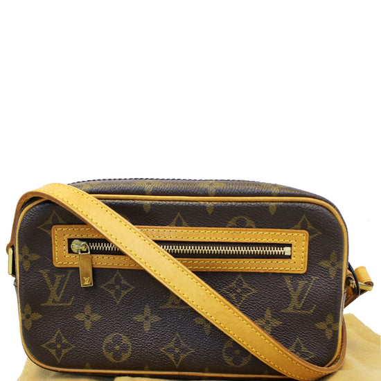 Sold at Auction: Louis Vuitton, Louis Vuitton Branded Pochette Cite Style  Monogram Canvas Shoulder Bag