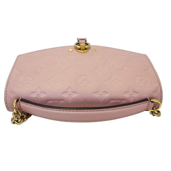 Louis Vuitton Félicie Pochette Monogram Empreinte Rose Poudre in Leather  with Gold-tone - US