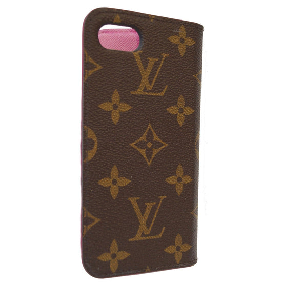 Louis Vuitton Monogram iPhone 7 Plus Folio Case - Brown Phone
