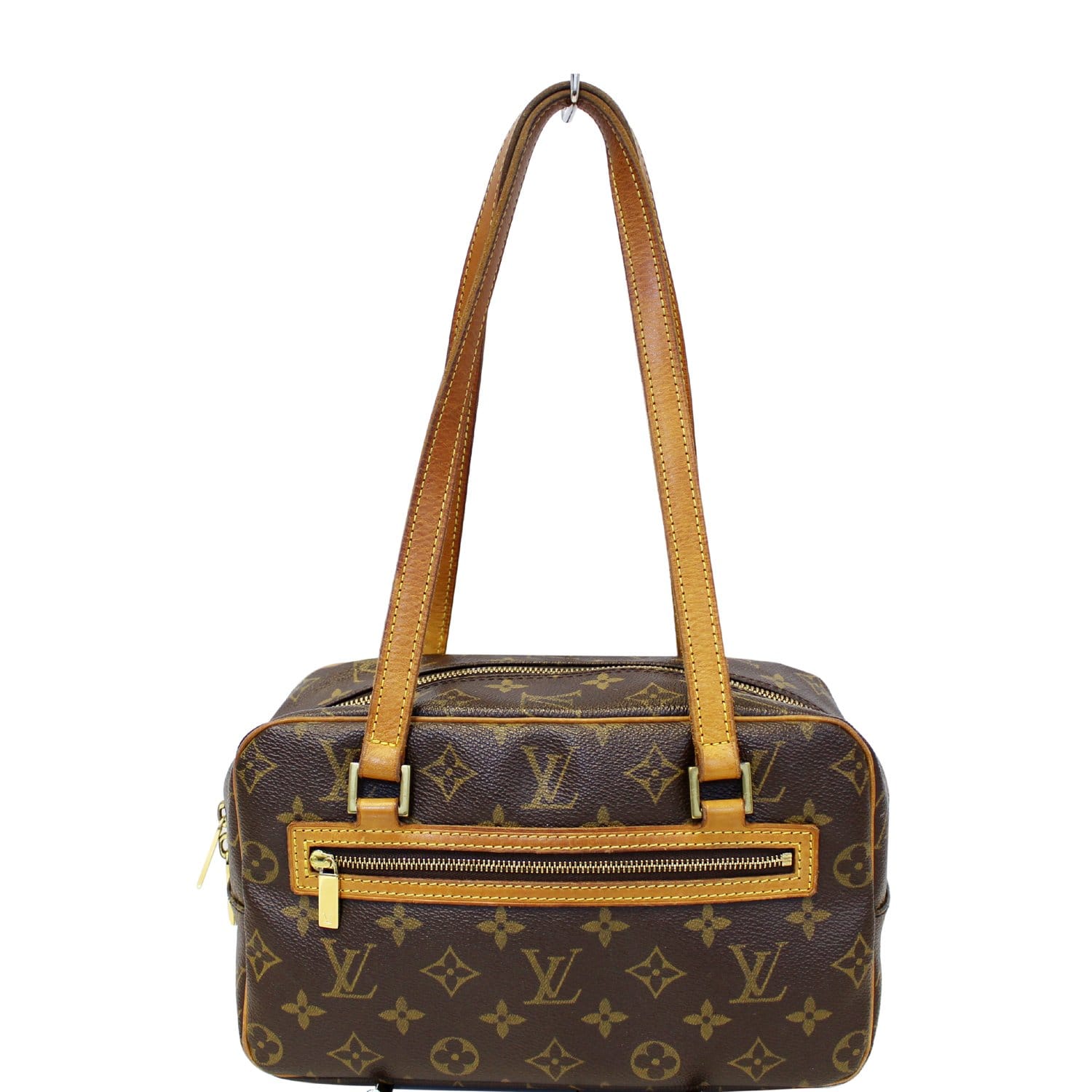 LOUIS VUITTON Cite MM Monogram Canvas Shoulder Bag-US