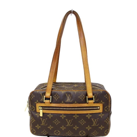 Brown Louis Vuitton Monogram Cite MM Shoulder Bag