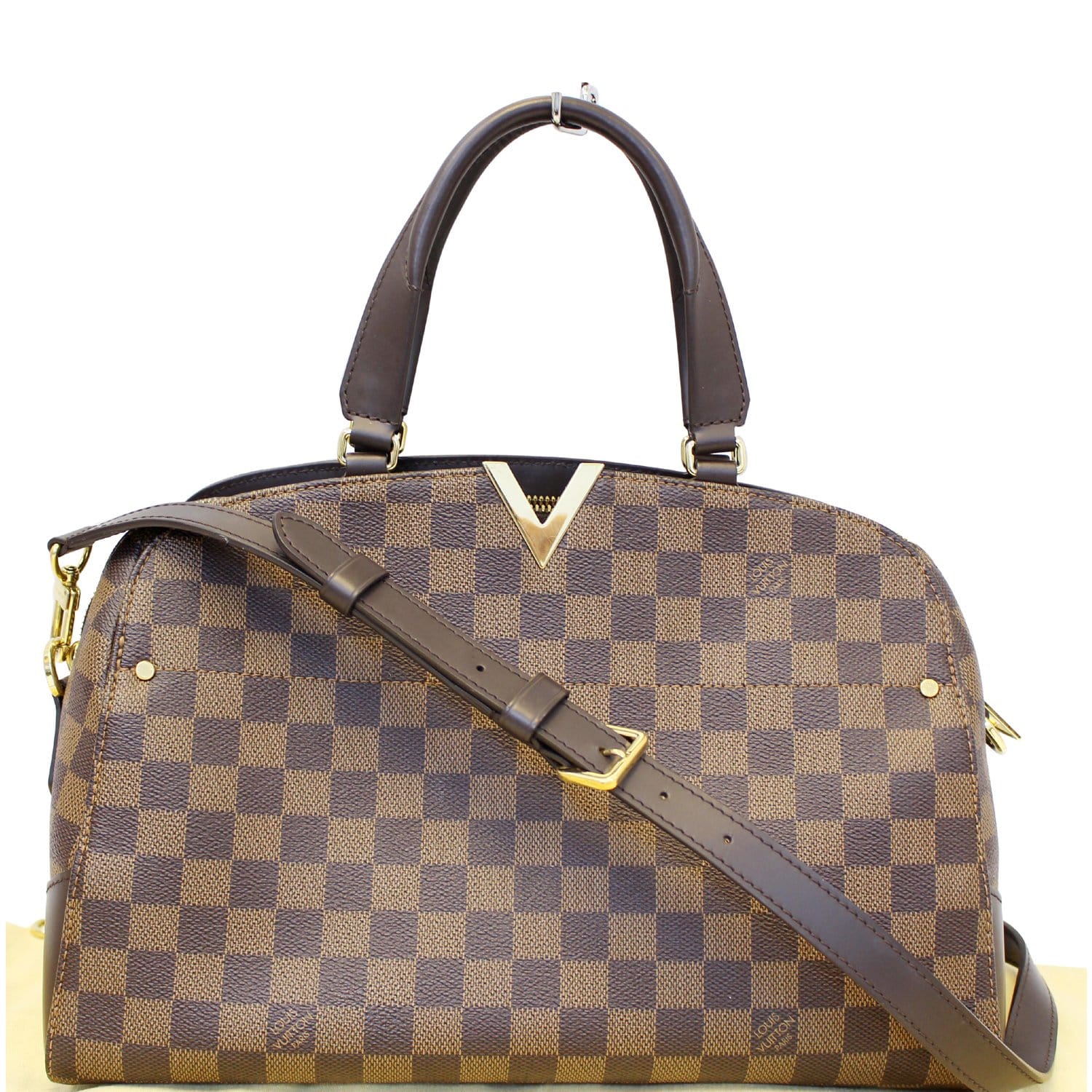 Louis Vuitton Kensington Bowling Damier Ebene Handbag