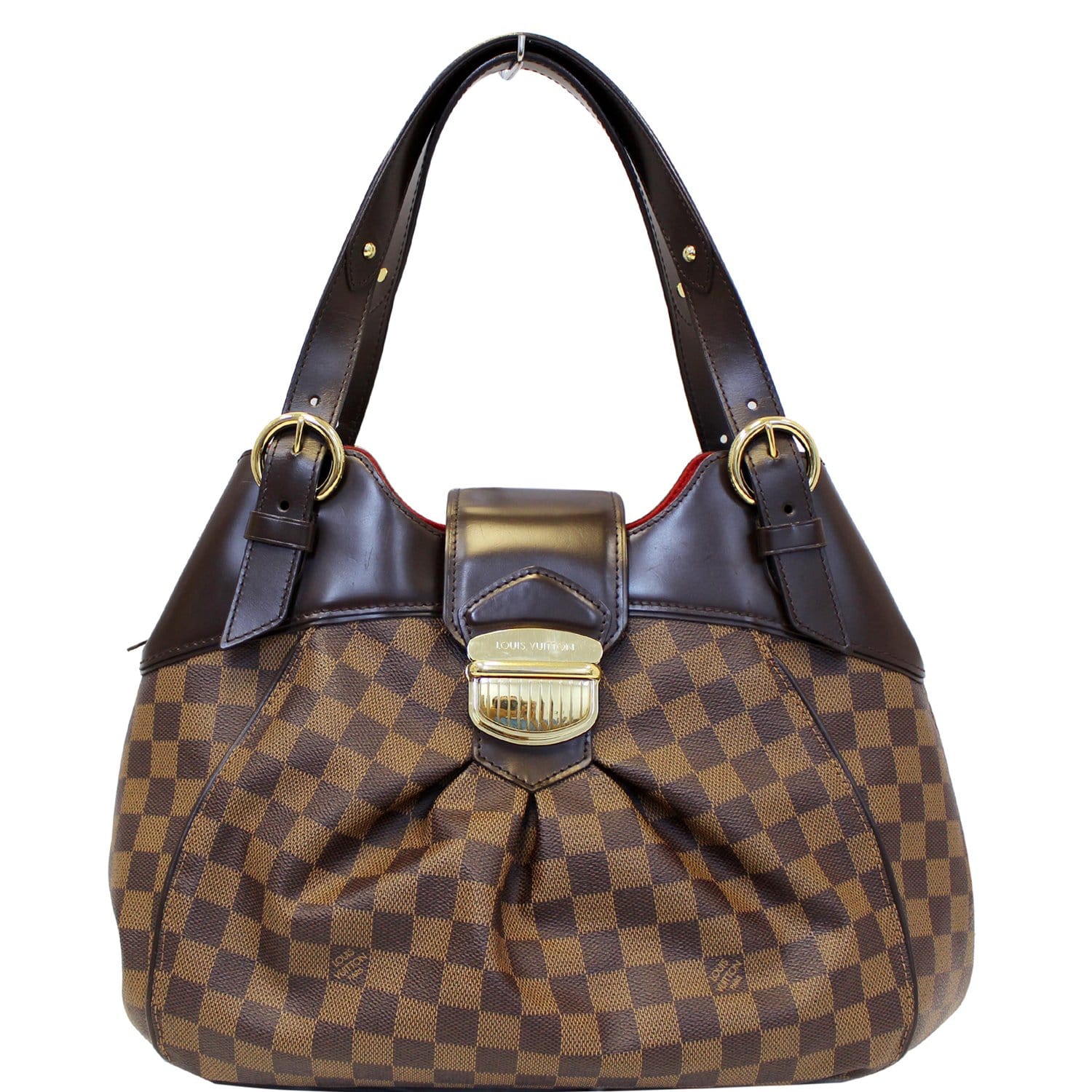 Louis Vuitton Brown Damier canvas Sistina MM Shoulder Bag Louis