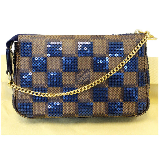 Louis Vuitton Pochette Accessoires - Lv Damier Paillettes Pouch