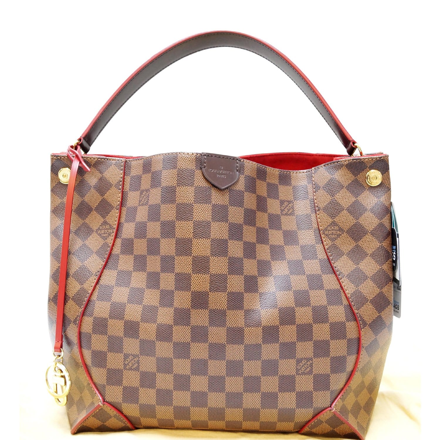 Louis Vuitton Damier Ebene Caissa Hobo