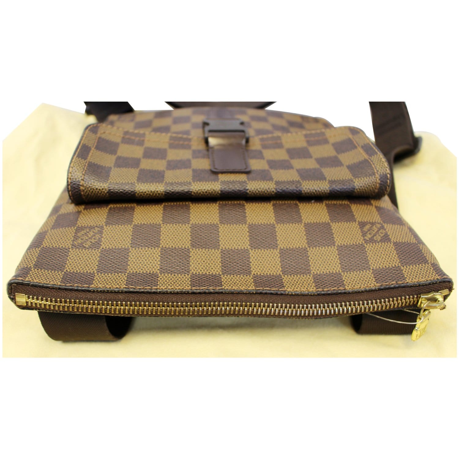 LOUIS VUITTON Pochette Melville Damier Ebene Shoulder Crossbody Bag-US