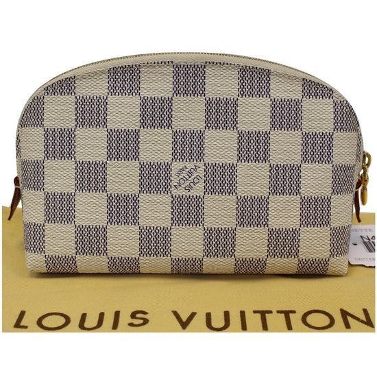 Louis Vuitton Cosmetic Pouch in Damier Azur - SOLD