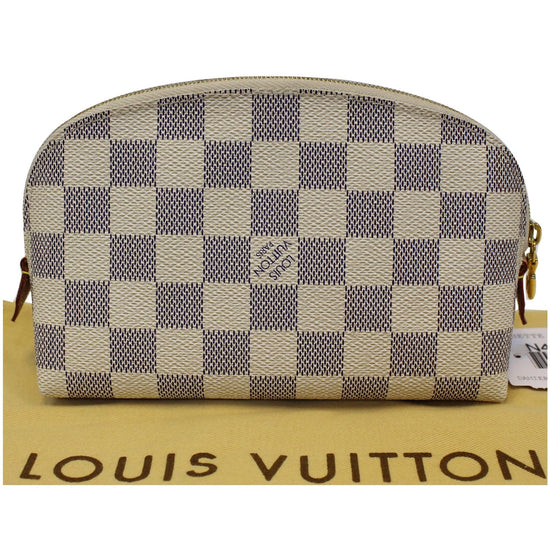 Louis Vuitton Damier Azur Toiletry Pouch Cosmetic Bag