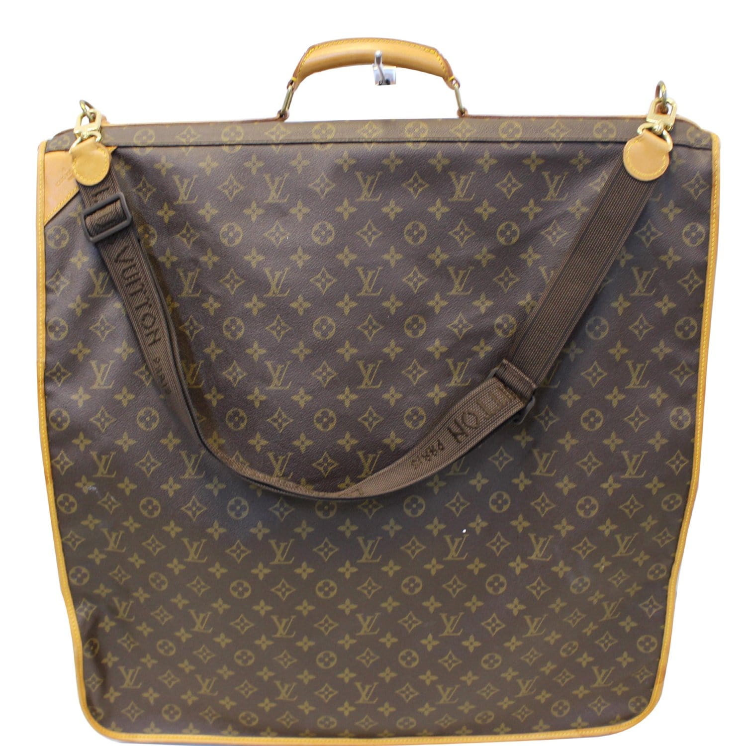 LOUIS VUITTON Monogram Canvas Garment Carrier Bag Brown-US