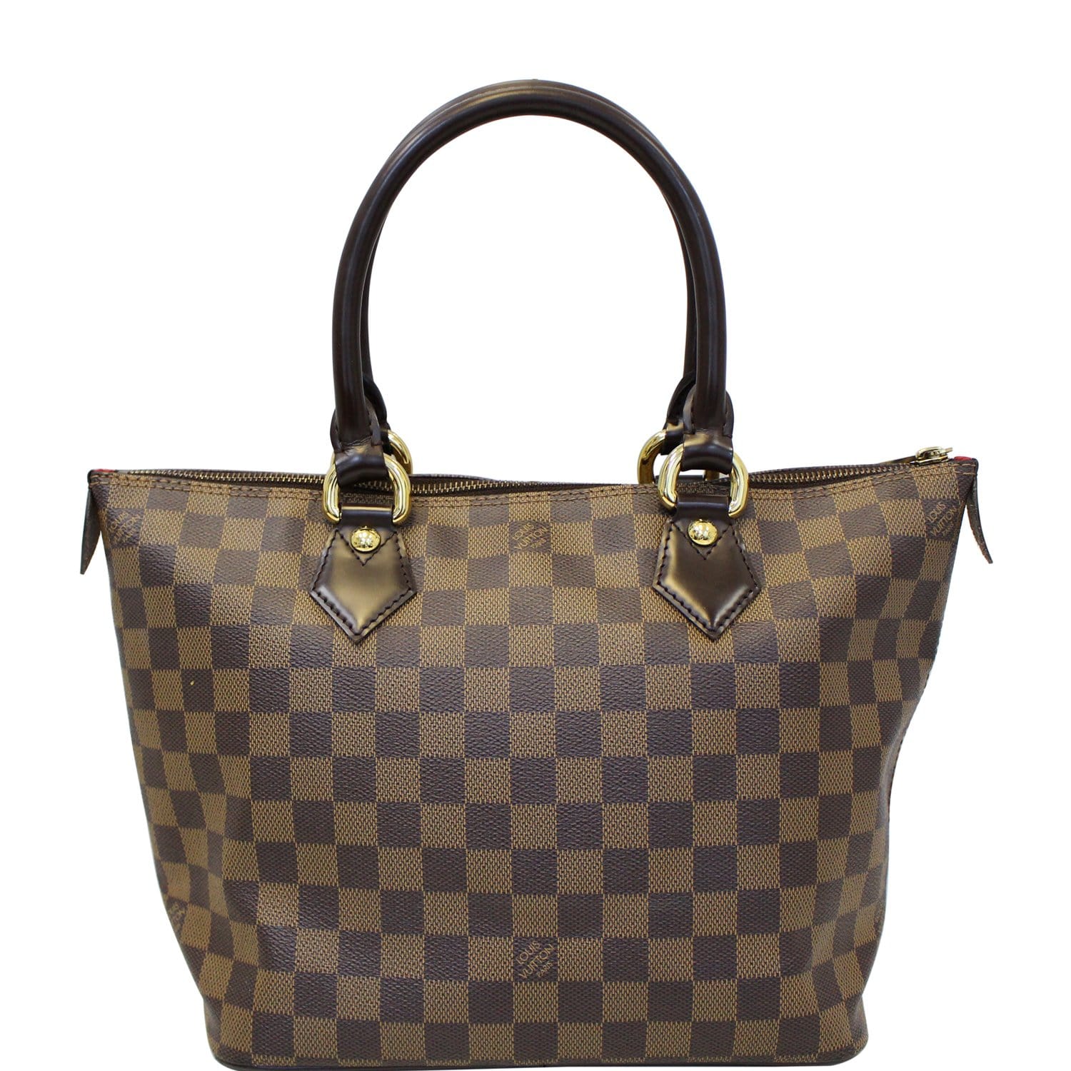 LOUIS VUITTON, PATCHES SPEEDY 30 BANDOULIERE OF DAMIER EBENE CANVAS WITH  POLISHED BRASS HARDWARE, Handbags & Accessories, 2020