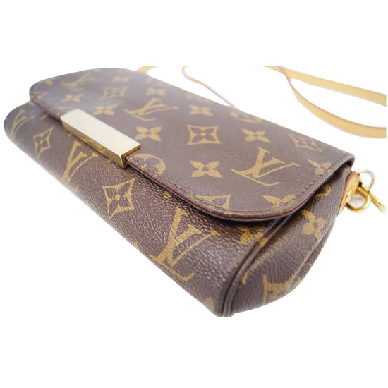 leather crossbody bag Louis Vuitton Brown in Leather - 24956228