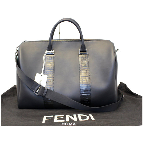 Leather clutch bag Fendi Black in Leather - 25578938