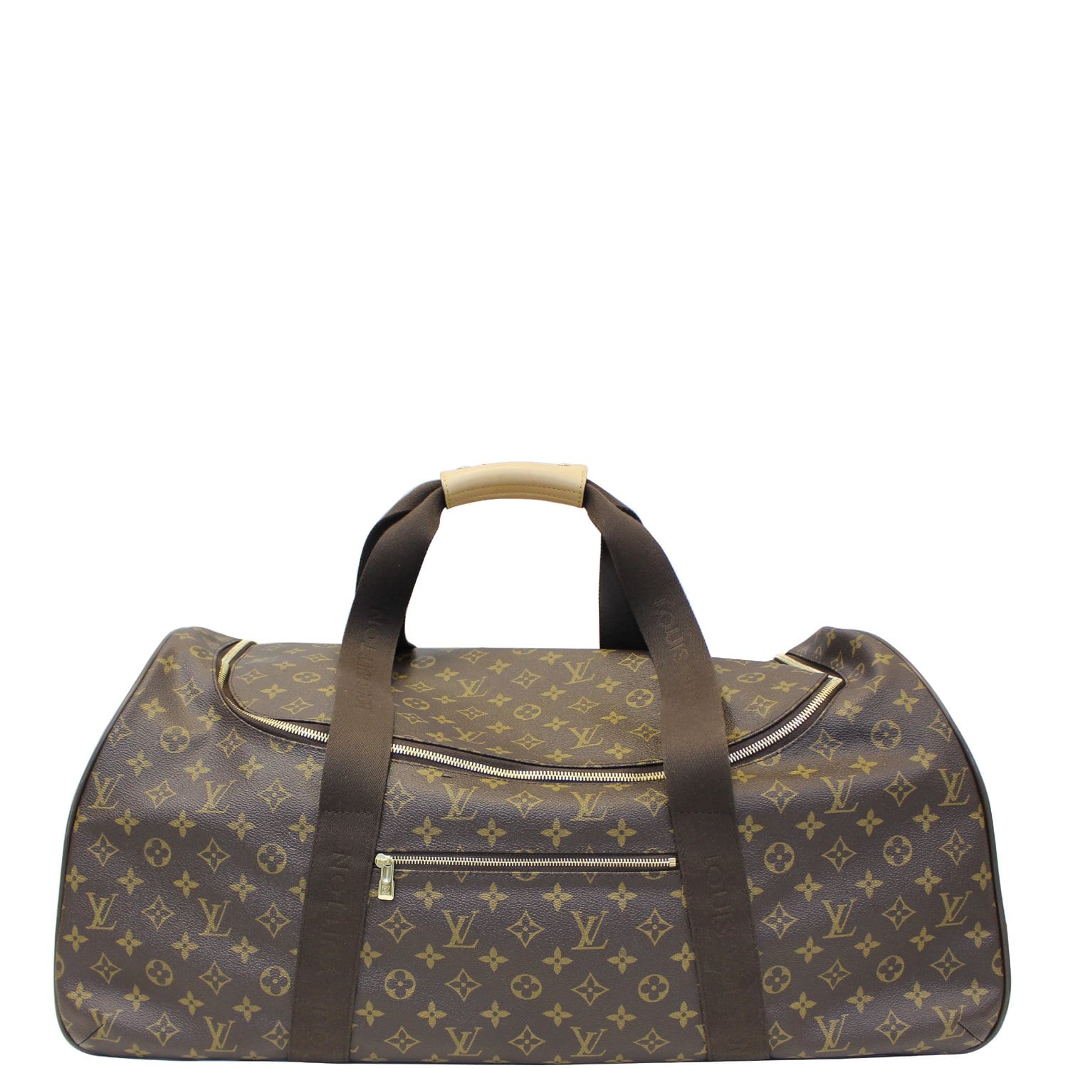 Luggage Louis Vuitton Monogram Brown Neo Eole 55 Rolling Convertable Duffle