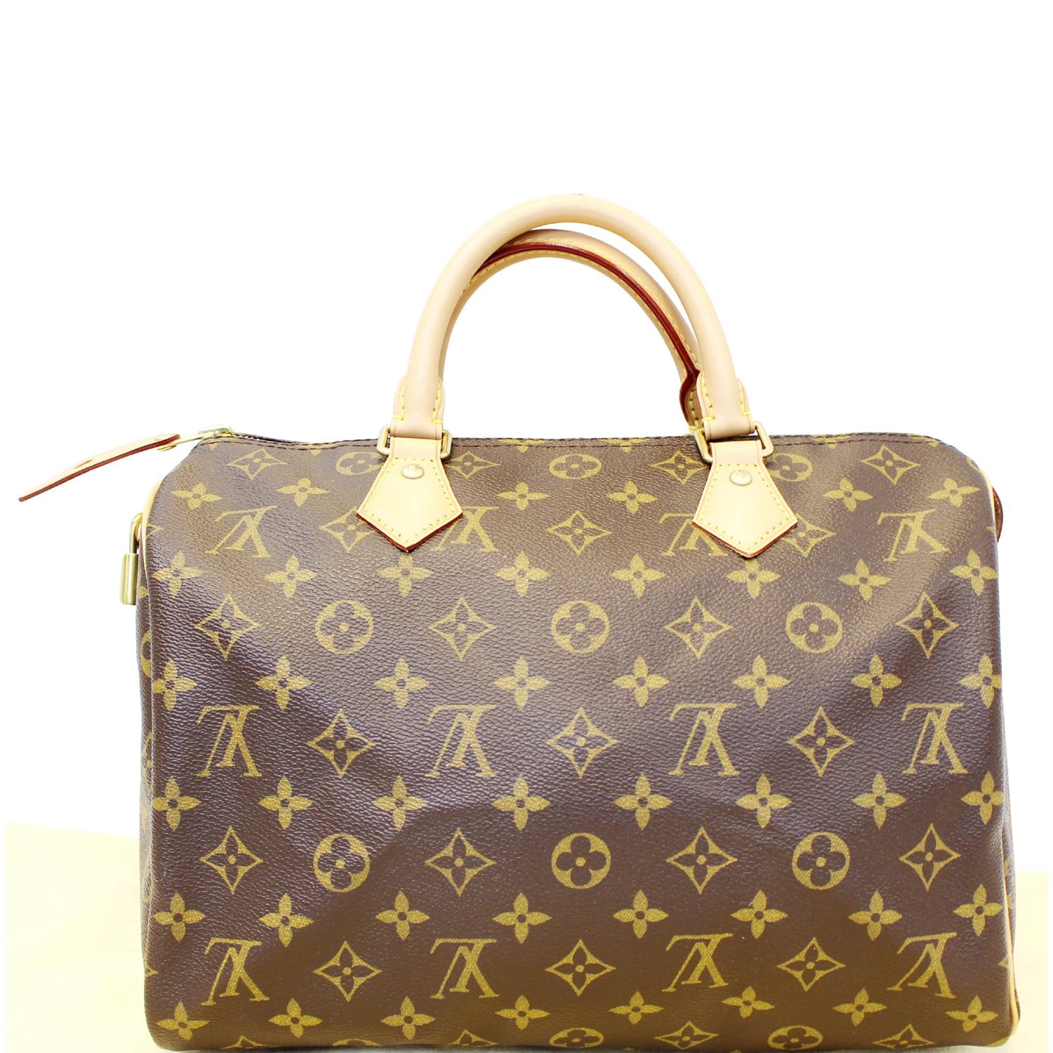 LOUIS VUITTON Speedy 30 Monogram Canvas Satchel Bag-US