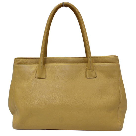 Chanel Beige Leather Executive Cerf Tote Bag – I MISS YOU