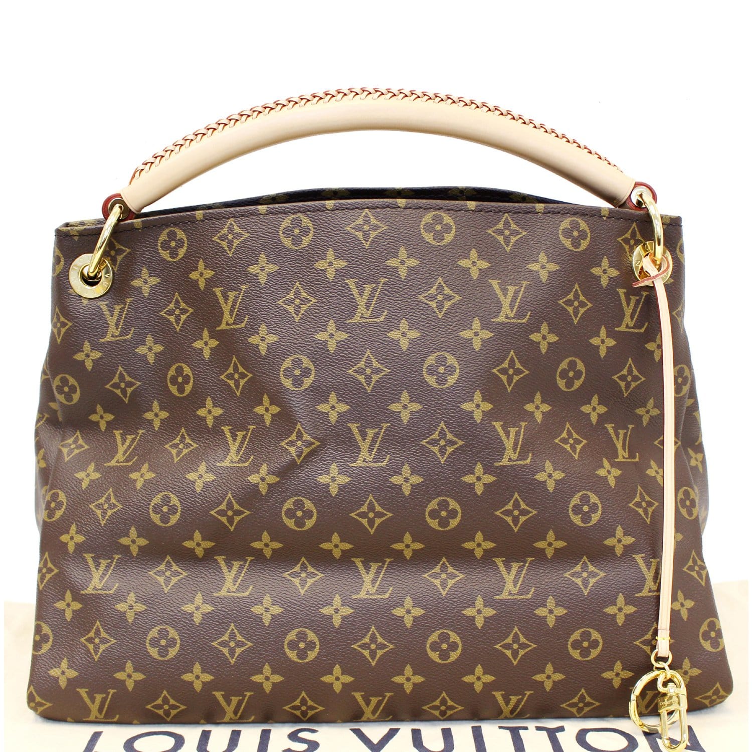 Authentic Louis Vuitton Artsy MM Monogram Canvas Shoulder Bag tote bag