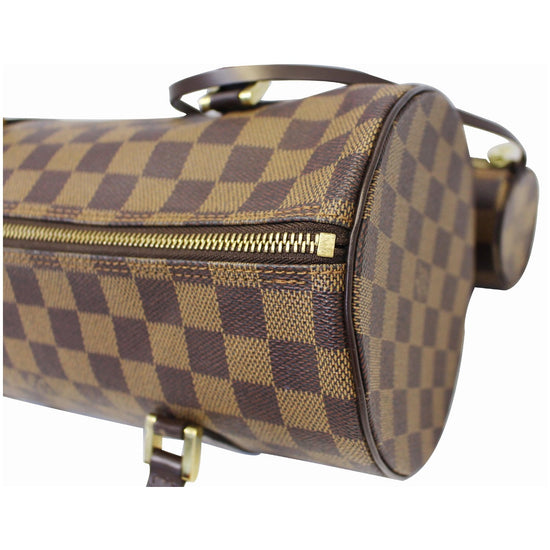 Brown Louis Vuitton Damier Ebene Papillon 30 Shoulder Bag – Designer Revival