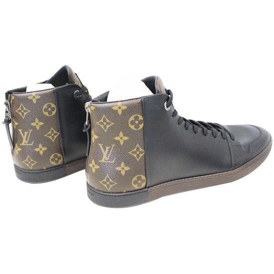 LOUIS VUITTON DAMIER LINE UP SNEAKER HIGH TOP SNEAKER –