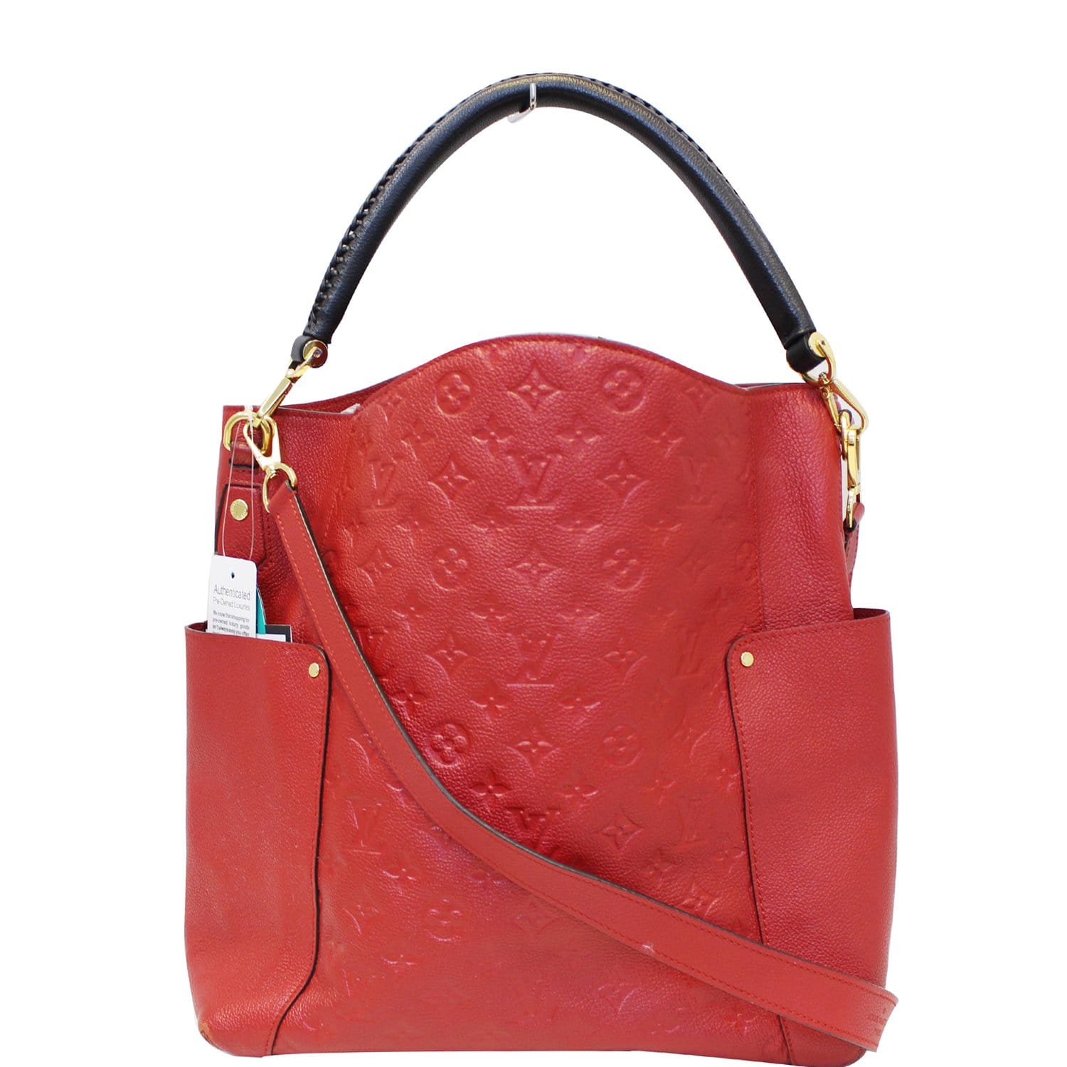 Louis Vuitton Leather Bagatelle BB Shoulder Bag