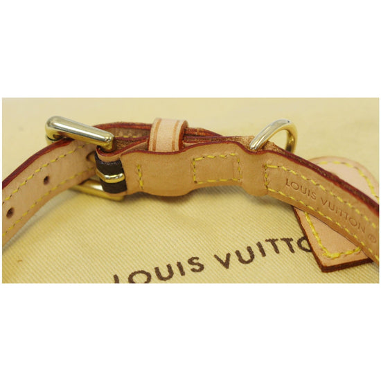 Louis Vuitton Baxter Dog Collar Monogram Canvas PM Brown 117032479