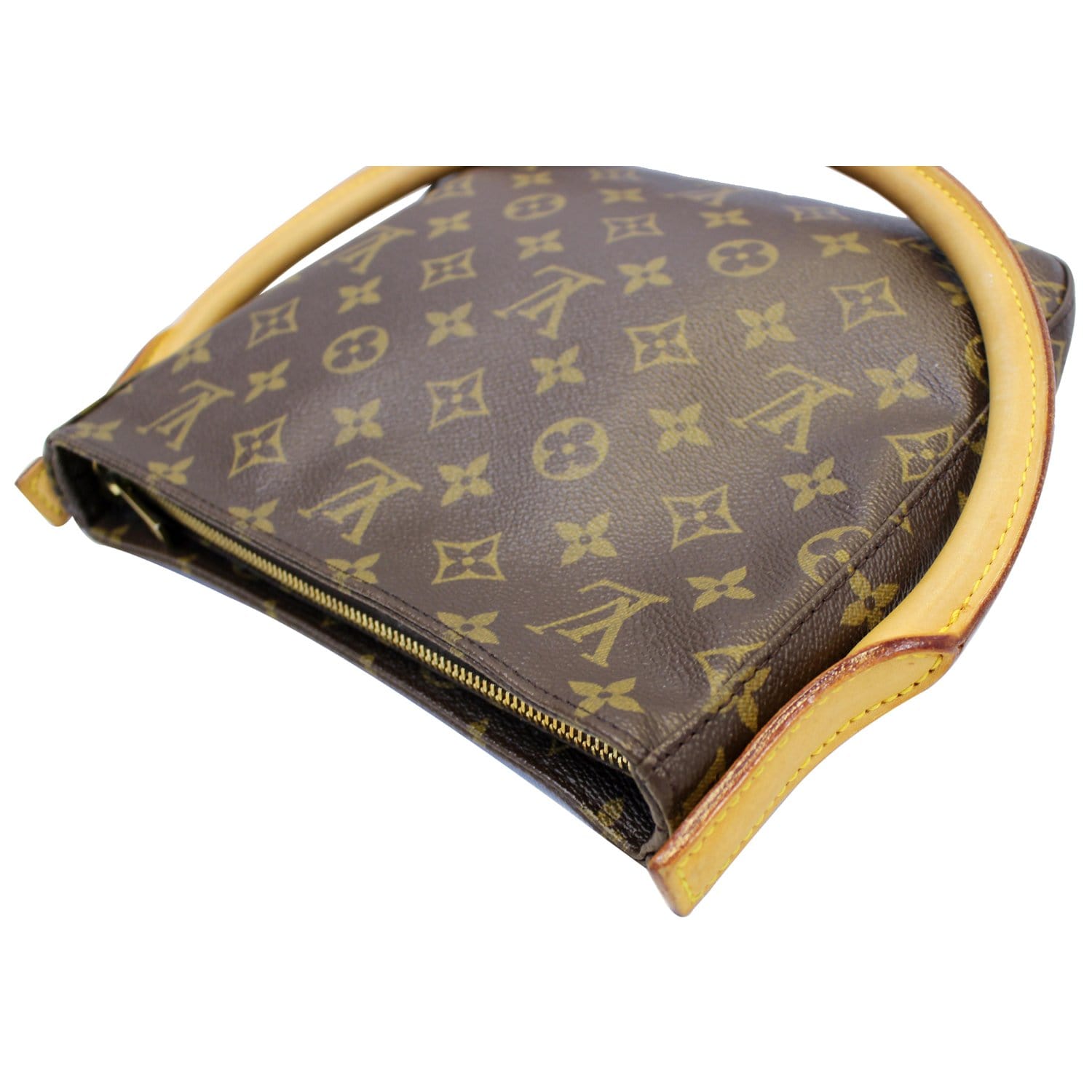 LOUIS VUITTON Looping MM Monogram Canvas Shoulder Bag Brown-US