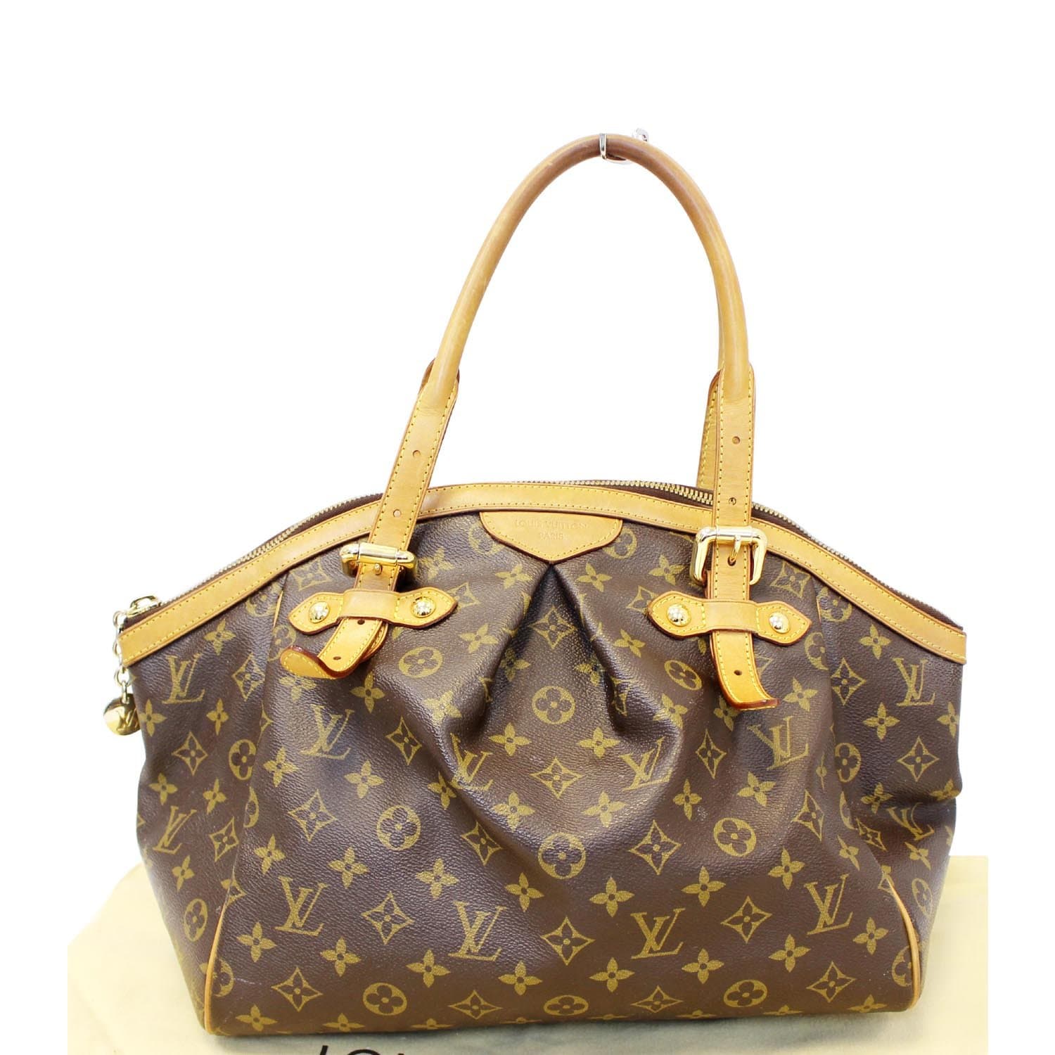 Louis Vuitton Tivoli GM Shoulder Bag Brown Monogram Canvas – Celebrity Owned