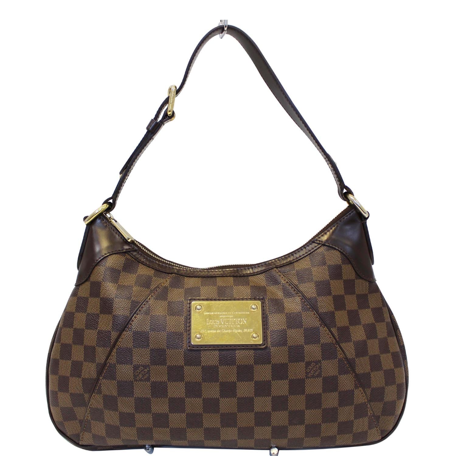 Dark Brown damier Ebene Leather Strap for LV Louis Vuitton -  UK