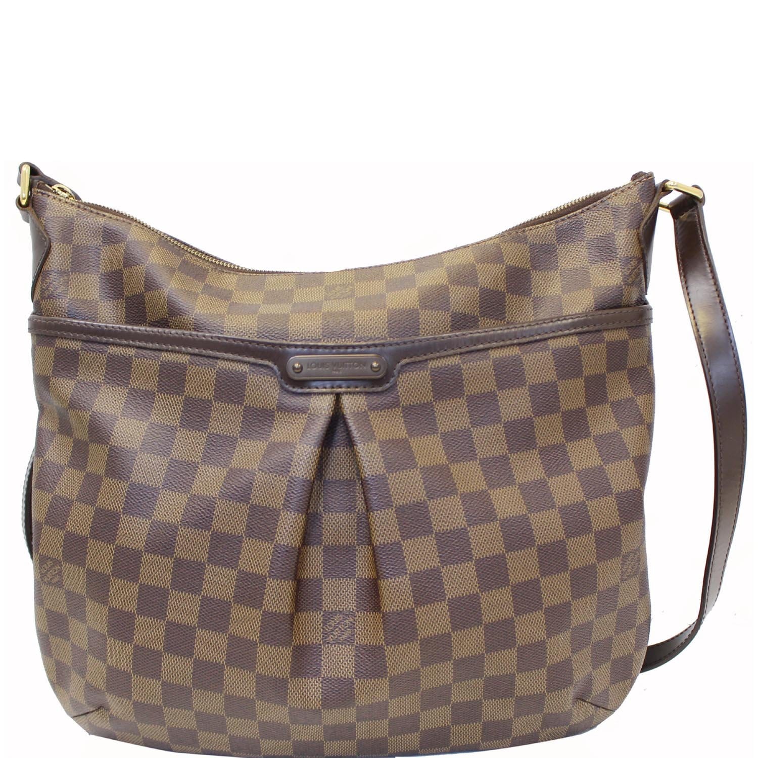 LOUIS VUITTON Bloomsbury GM Damier Ebene Shoulder Crossbody Bag Brown-US