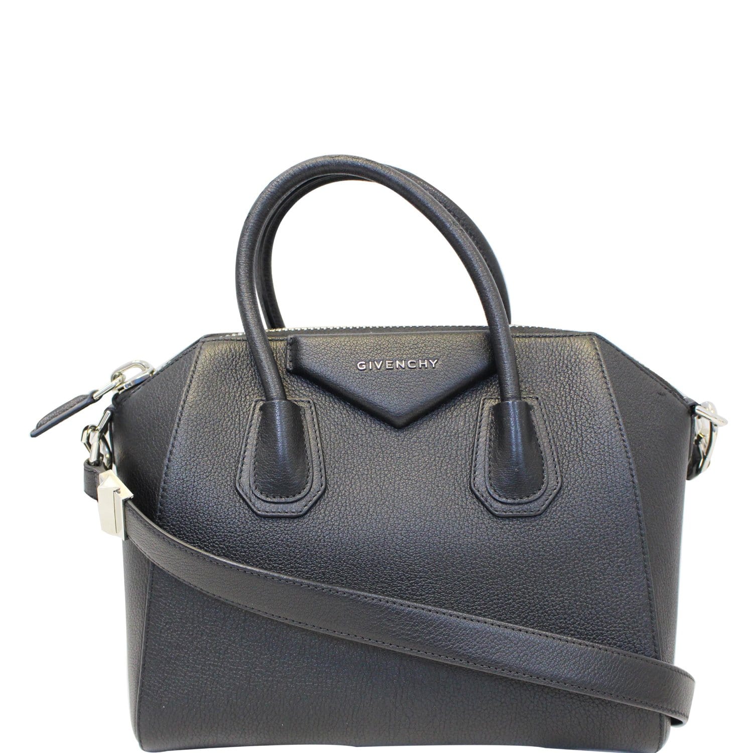 Givenchy Sugar Goatskin Nano Antigona Midnight Blue