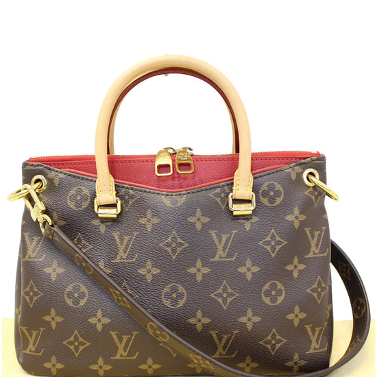 Louis Vuitton Canvas Pallas Nano Mini Black Monogram Crossbody Bag