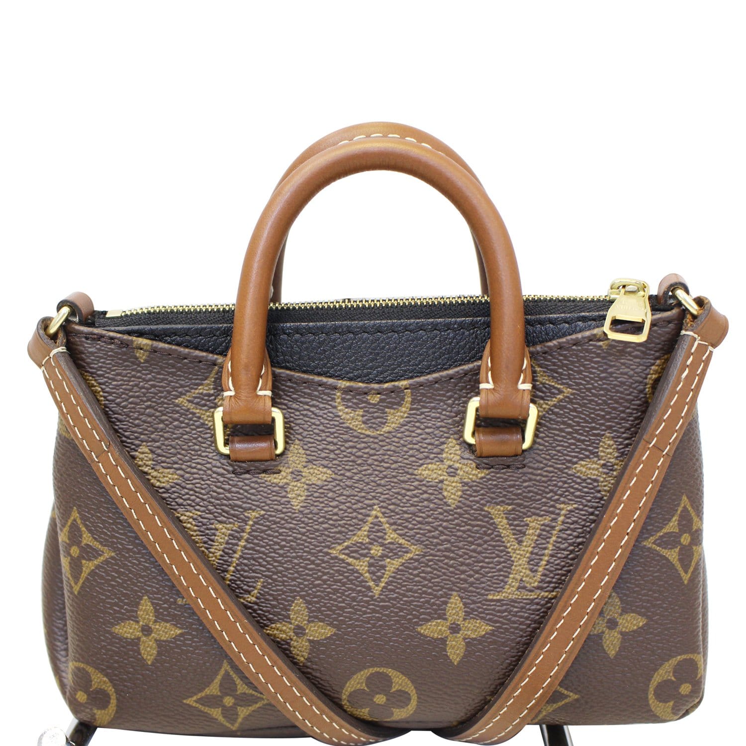 Louis Vuitton Nano Pallas Monogram Canvas Crossbody Bag