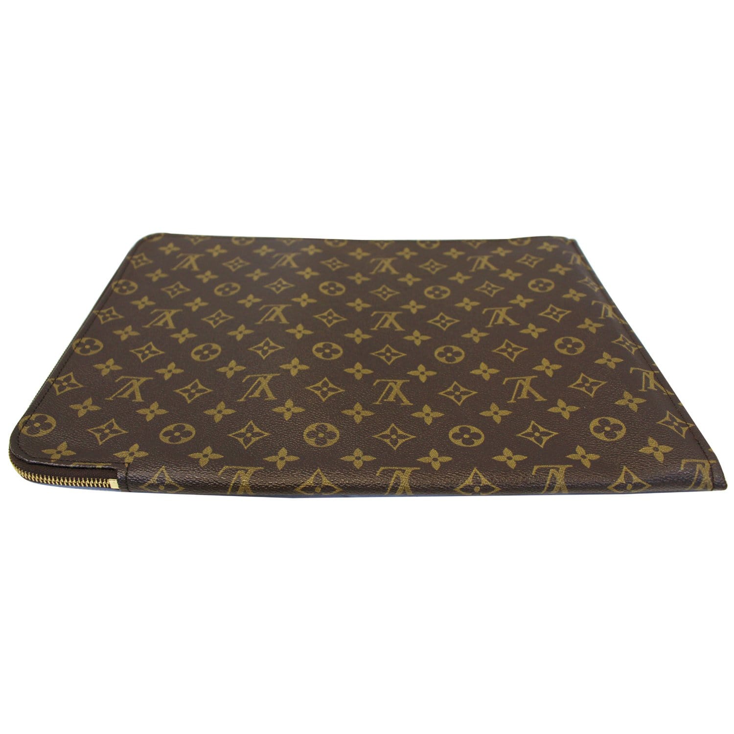 Louis Vuitton Poche Documents Portfolio Monogram Brown Case