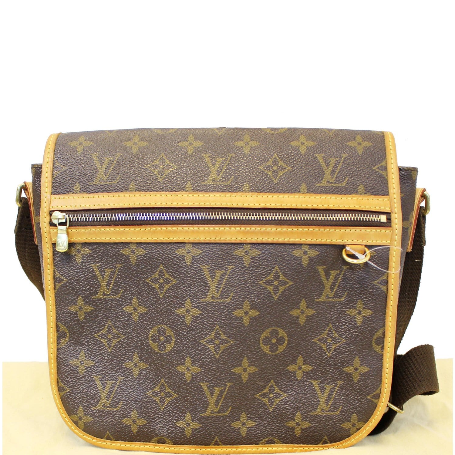 Louis Vuitton Bosphore Crossbody Messenger Shoulder Bag Brown Canvas  Monogram 