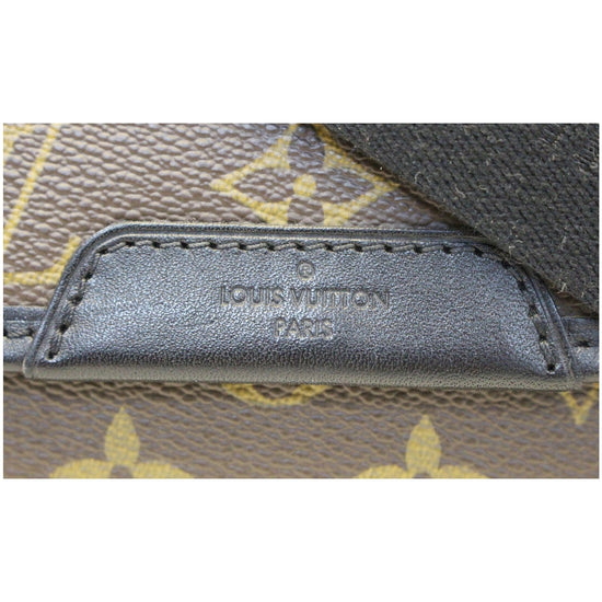 Louis Vuitton Monogram Black Leather Macassar Bass PM - A World Of Goods  For You, LLC