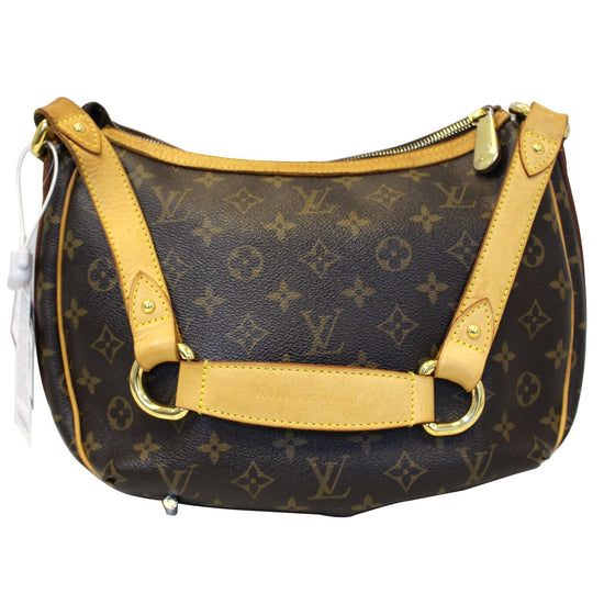 Louis+Vuitton+Tulum+Shoulder+Bag+PM+Brown+Canvas for sale online