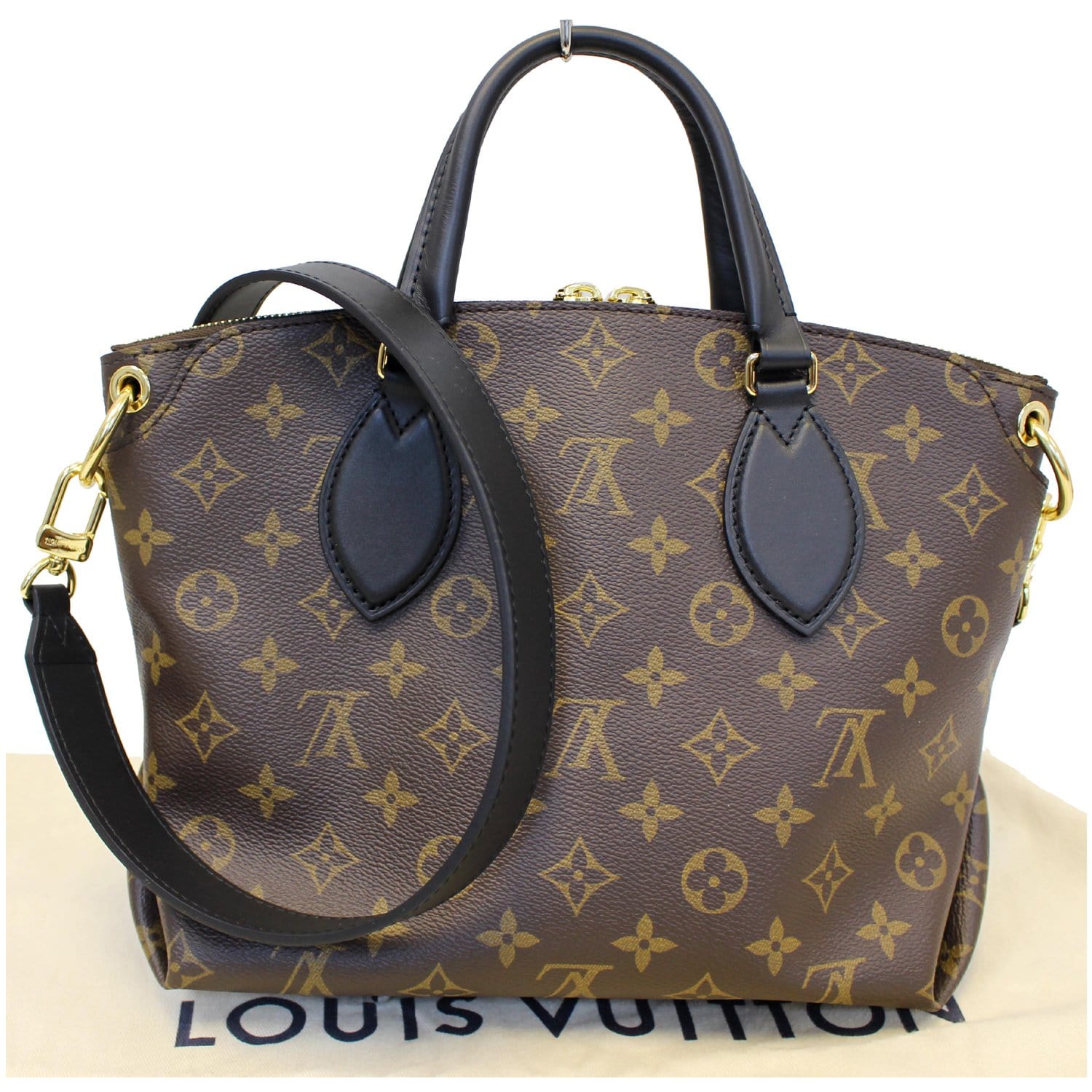 Louis Vuitton Flower Tote Zipped PM Monogram Shoulder Bag