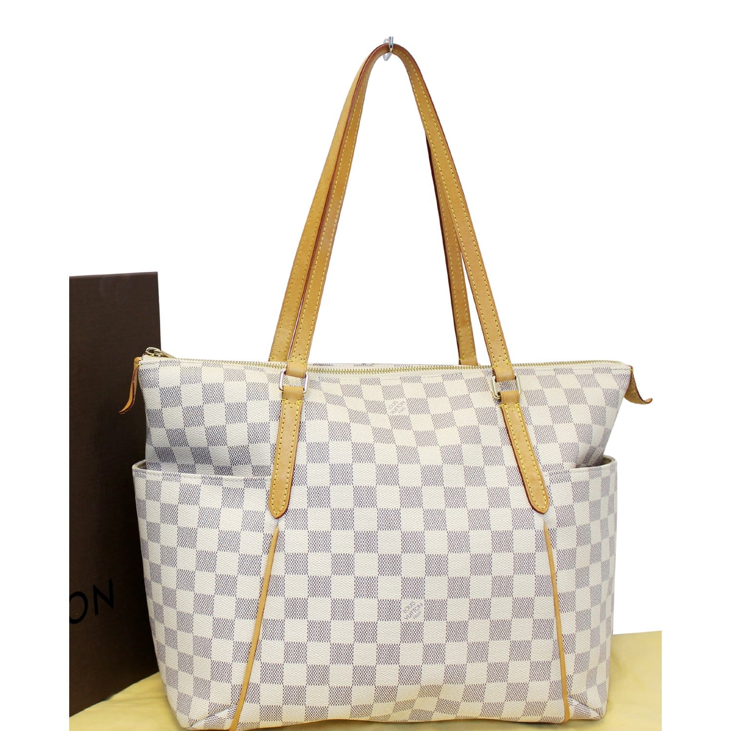 Louis Vuitton Totally MM Damier Azur Tote Bag