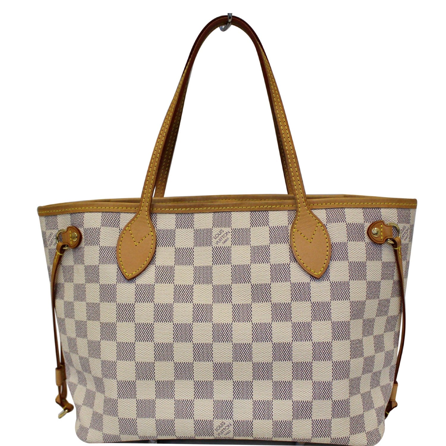 Louis Vuitton, Bags, Louis Vuitton Neverfull Pm Damier Azur Tote