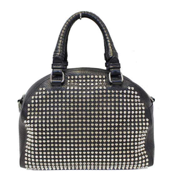 Christian Louboutin purse 1185059 Panettone studs leather Black