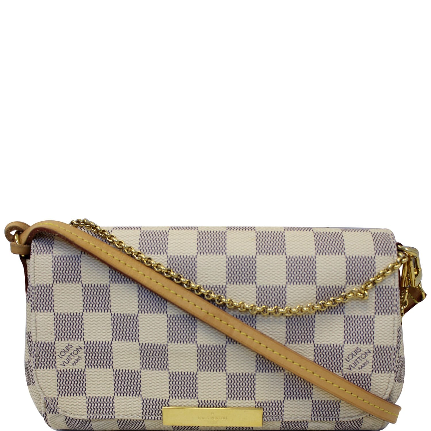 hold - Favorite PM Damier Azur – Keeks Designer Handbags