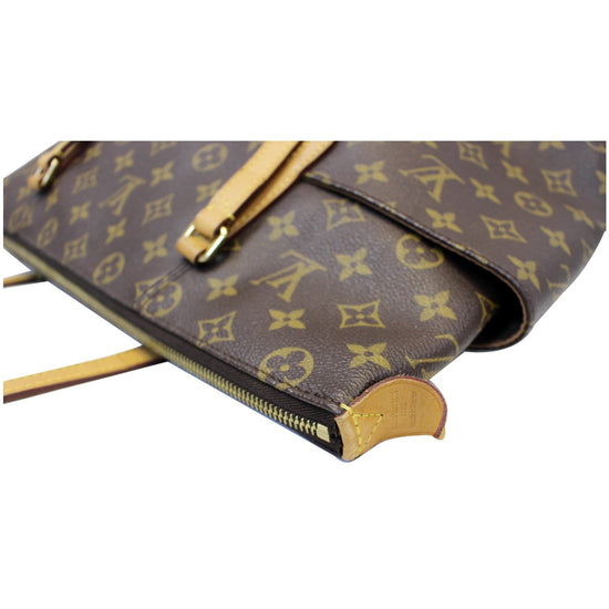 Louis Vuitton Totally MM Monogram Canvas Tote Shoulder Bag