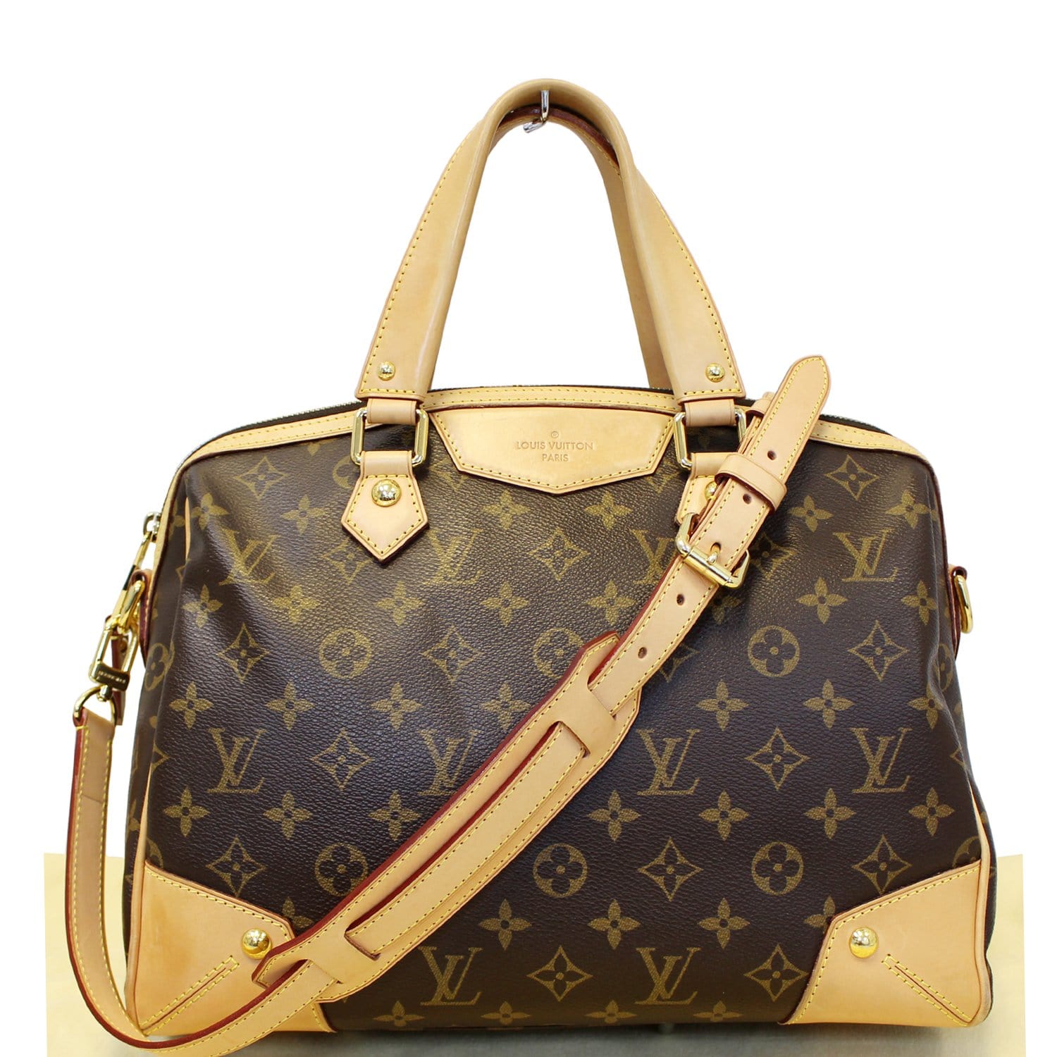 At Auction: Louis Vuitton, Louis Vuitton - LV - Retiro Handbag Brown  Monogram Canvas PM w/ Shoulder Strap