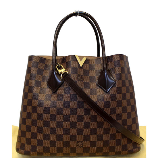 Louis Vuitton Damier Ebene Kensington Handbag (DU2126)