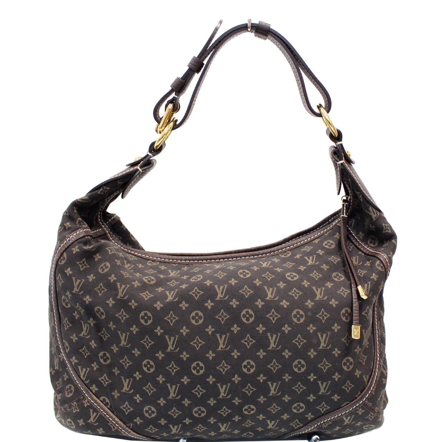 Louis Vuitton Brown Monogram Mini Lin Amman Rope Flap Bag Leather