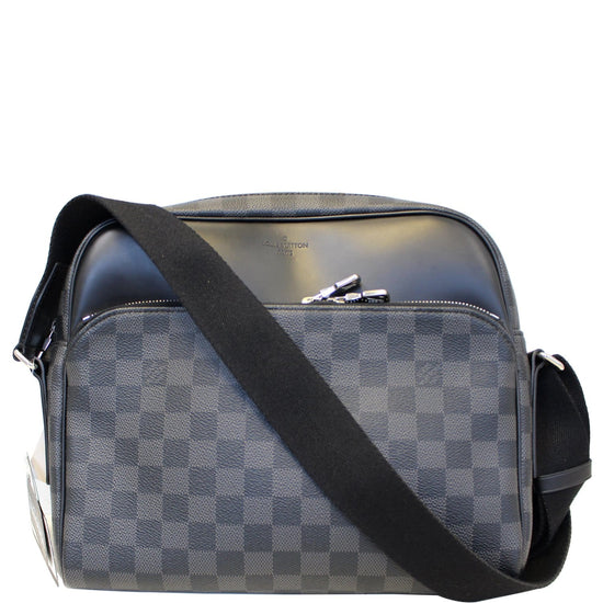 Louis Vuitton Dayton Reporter Damier Graphite PM at 1stDibs