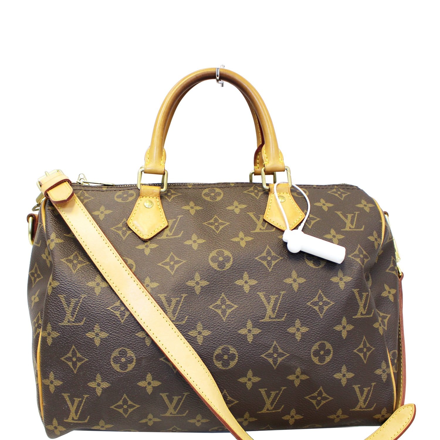 LOUIS VUITTON Speedy 30 Monogram Canvas Satchel Bag-US